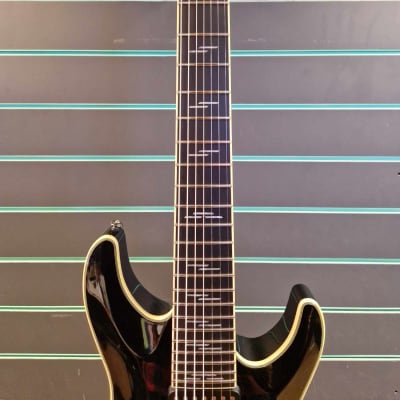 Schecter C-7 BlackJack Gloss Black 2020 Electric Guitar image 5