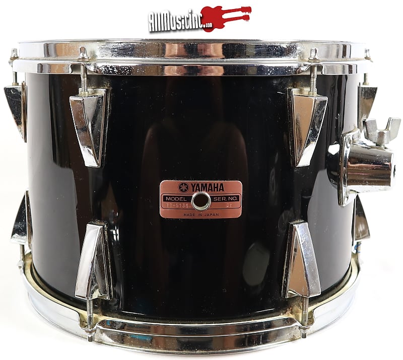 YAMAHA TT-913G タム　ソリッドブラック 1983 Yamaha Stage 5000 Series Jet Black 13
