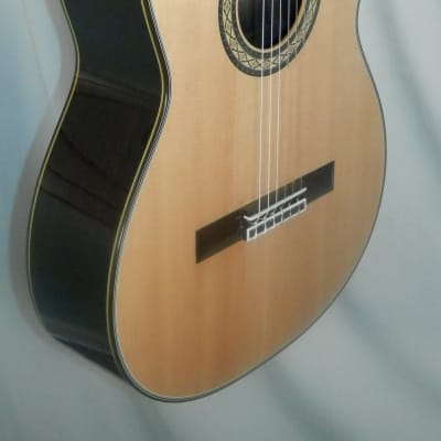 Takamine H8SS Hirade Concert Classical Acoustic Guitar with case image 10