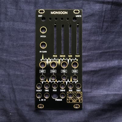 Afterlateraudio Monsoon Panel Black and gold image 1