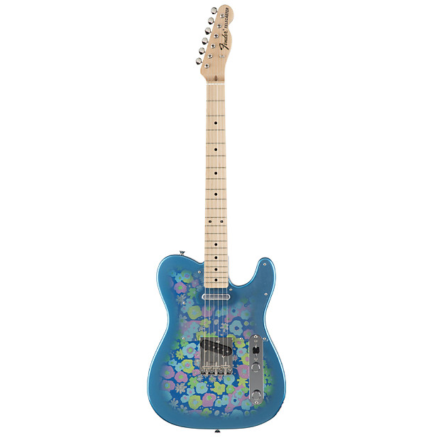 Fender Limited Edition FSR Classic '69 Telecaster MIJ Blue Flower w/ Maple Fretboard image 1