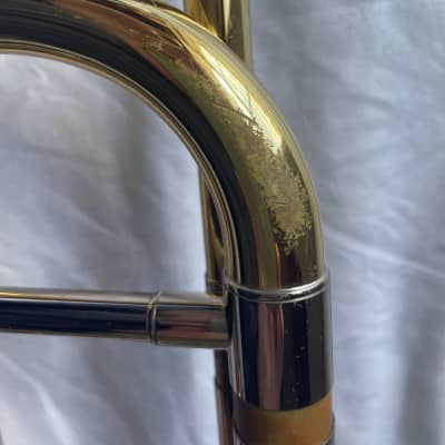 Yamaha YSL-548GOAL Allegro Tenor Trombone with F Attachment 2010s - Brass image 3