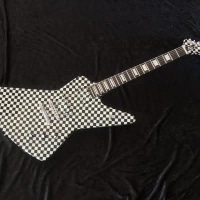 Black Diamond XPro Checkerboard Guitar the RICKI Custom Hand built (Preorder PreBuild)  w/cs image 3