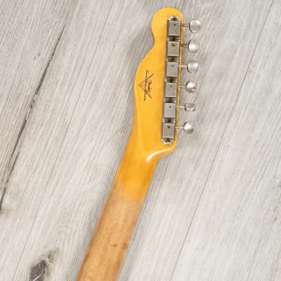 Fender 1960 Telecaster Relic Guitar, Rosewood Fingerboard, Natural Blonde image 10