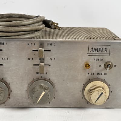 Ampex MX-10 Mixer Tube Preamp Line Mixer Vintage Rare image 4