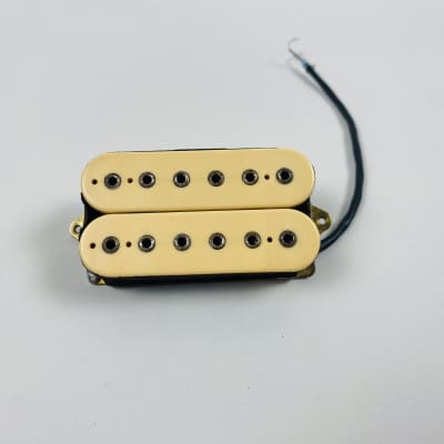 DiMarzio DP-100 Hot Hot-Hotter Than, Well You Know-Brass Plate 80s-Cream image 2