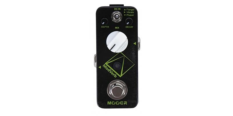 Mooer MRV4 Modverb Digital Reverb Pedal with 3 Modulation MC image 1