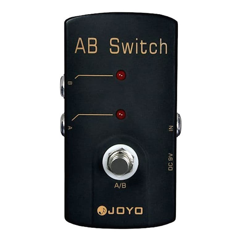 Joyo JF-30 AB Switch Effect Pedal Stomp True Bypass real quiet Cirquitry Free USA Shipping image 1