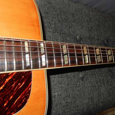 MADE IN JAPAN - CHAKI W50 1975 - ABSOLUTELY MAGNIFICENT - GIBSON STYLE - ACOUSTIC CONCERT GUITAR image 5