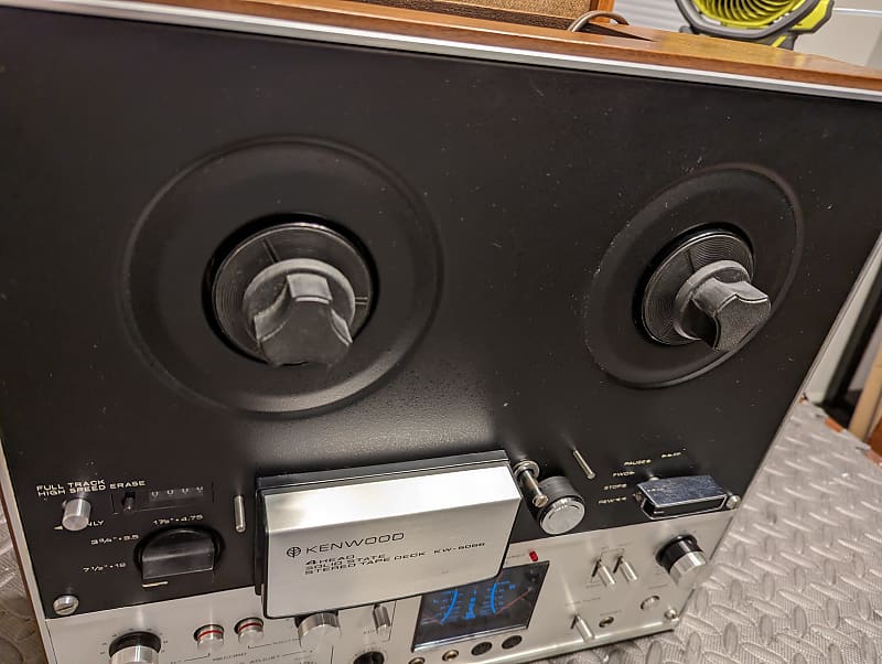 Kenwood KW-5066 Stereo 4 head reel to reel Tape Deck Vintage Serviced