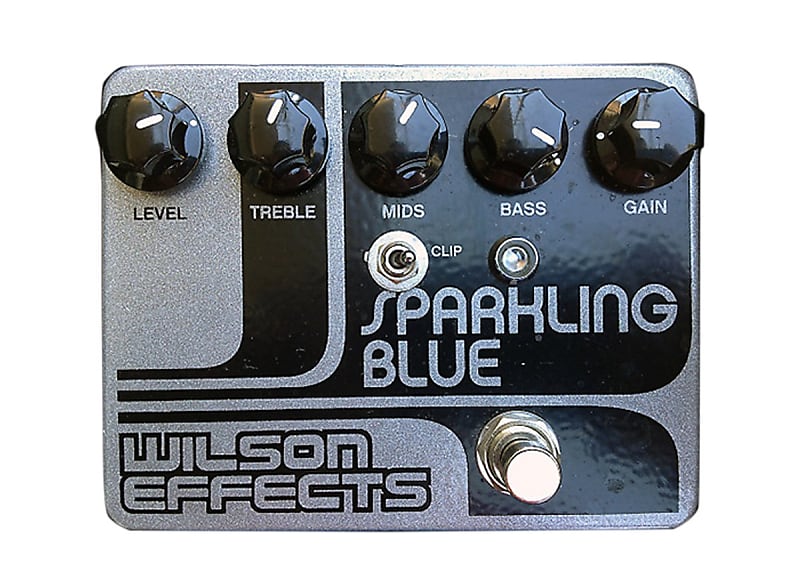 Wilson Effects Sparkling Blue Distortion/Overdrive image 1