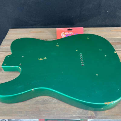 Real Life Relics Tele® Telecaster® Body Aged Sherwood Green #2 image 8