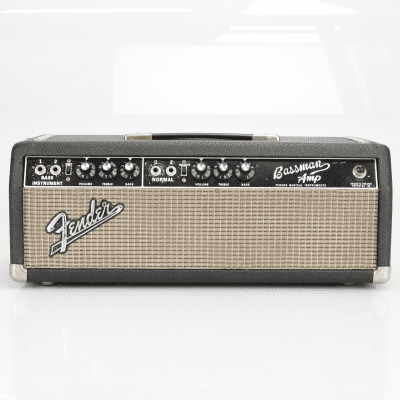 Fender Black Panel Bassman 2-Channel 50-Watt Guitar Amp Head 1964 - 1967