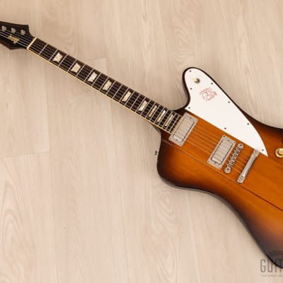 ギター Burny Firebird 1980s Burny Firebird V Vintage Electric Guitar w/ Banjo