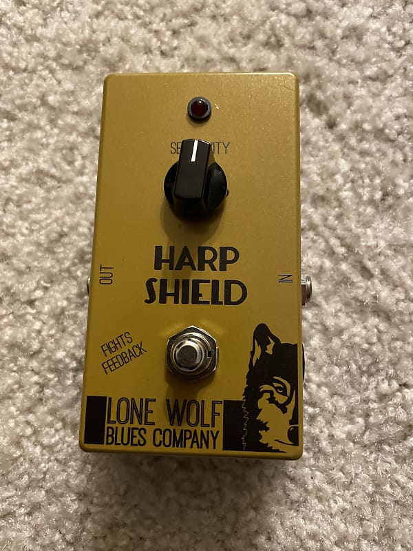 Lone Wolf Blues Company Harp Shield Harmonica effects pedal Reverb