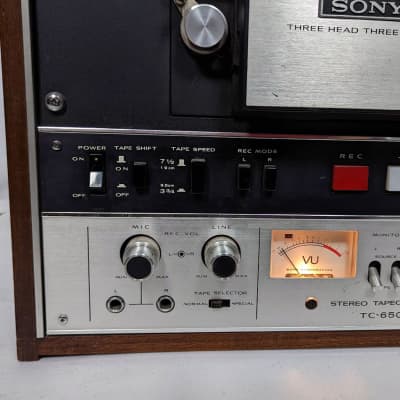 Sony TC-255 1/4 Reel To Reel Player / Recorder - Works Great!