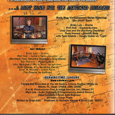Practical Drumming with Brian Lutz (3-Hour Instructional DVD) image 2