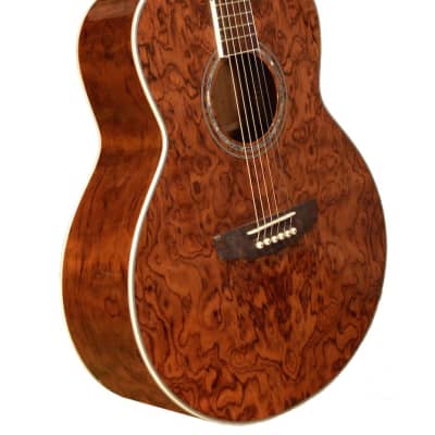 Revival RJ-200 Bubinga Wood Laminate 6-String Jumbo Acoustic Guitar for sale