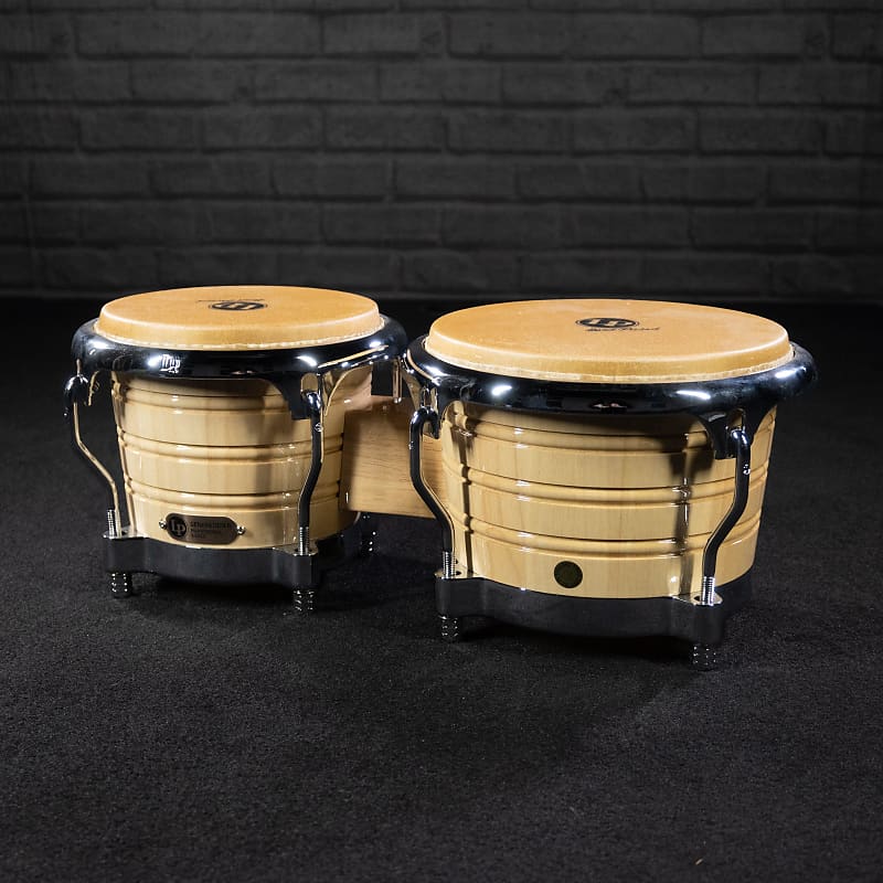 LP Generation II Bongos with Traditional Rims Reverb