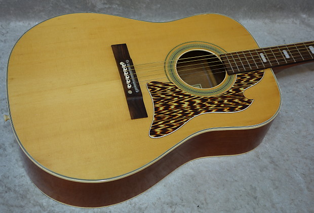 Kingston V2 acoustic guitar with chipboard case image 1