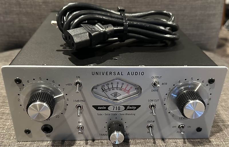 Universal Audio 710 Twin-Finity Microphone Preamp - FREE Shipping! image 1