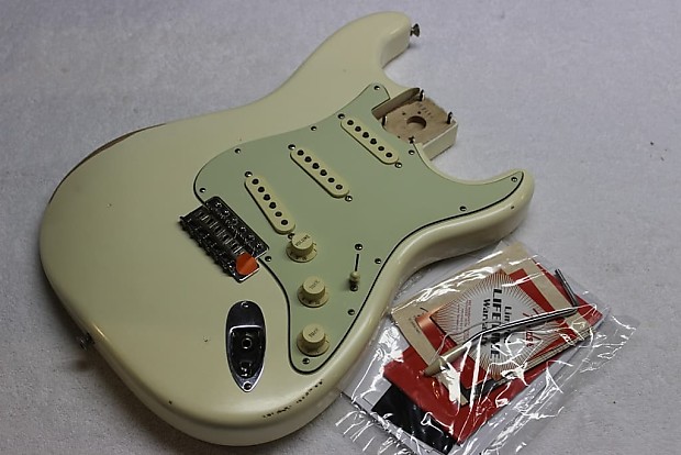 Loaded strat body cheap
