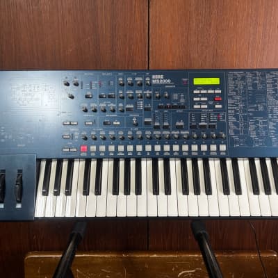 KORG MS2000 Virtual Analog Modeling Synthesizer w/ power supply