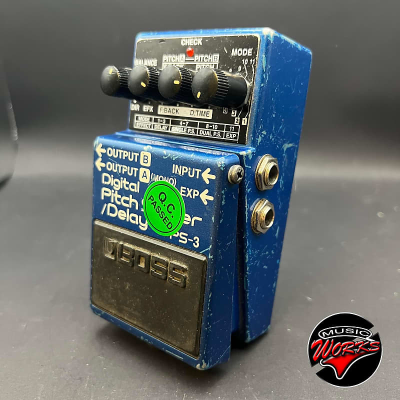 Boss PS-3 Digital Pitch Shifter/Delay | Reverb