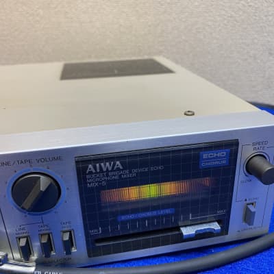 Freaky Aiwa MIX-5 BBD echo/chorus mixer with a dazzling light show. Prepare to be mezzmerizzzzed image 10