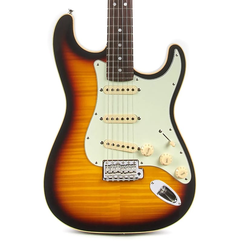 Fender Limited Edition Aerodyne Classic Stratocaster with Flame Maple Top image 2