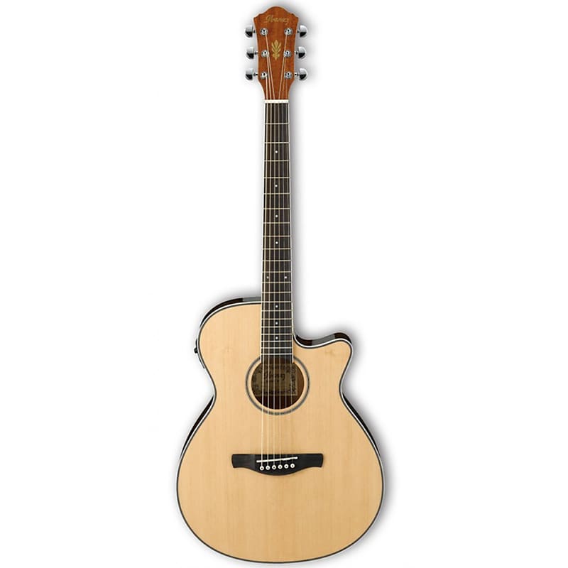 ギター Ibanez AEG8E Ibanez AEG8E BLK AEG Body Electro Acoustic Guitar with Gig