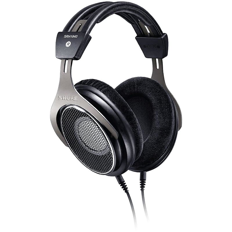 Shure SRH1840-BK Premium Open-Back Headphones  			
