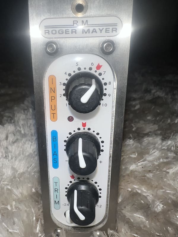 Roger Mayer 456 HD 2020 Silver Reverb