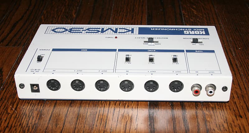 KORG KMS-30　MIDI SYNCHRONIZER Korg KMS30 (EMM Feb 85)