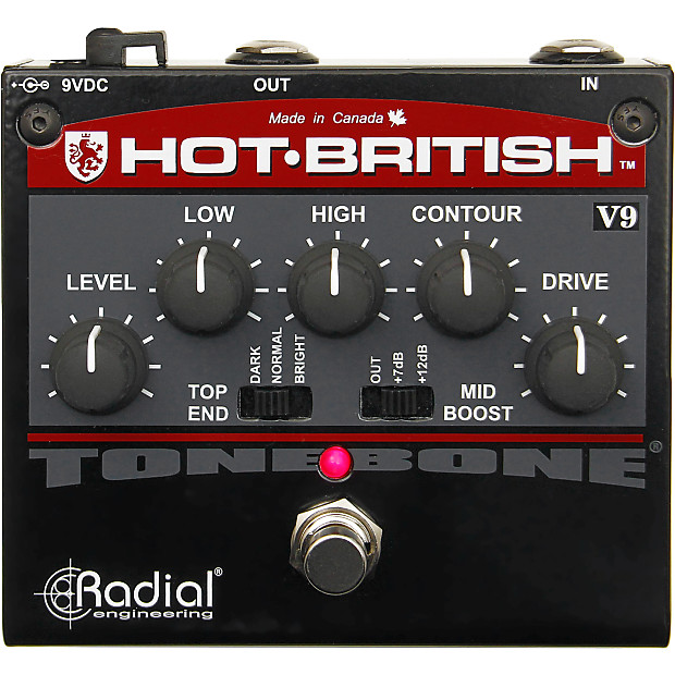 Radial ToneBone Hot-British V9 Distortion image 1