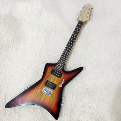 12 / 6 String Electric Busuyi Double Neck Guitar 2022 Sunburst image 2