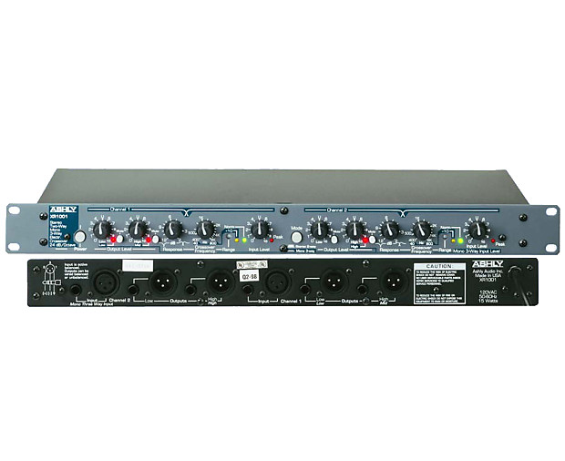 Ashly XR-1001 Stereo 2-Way / Mono 3-Way Crossover | Reverb