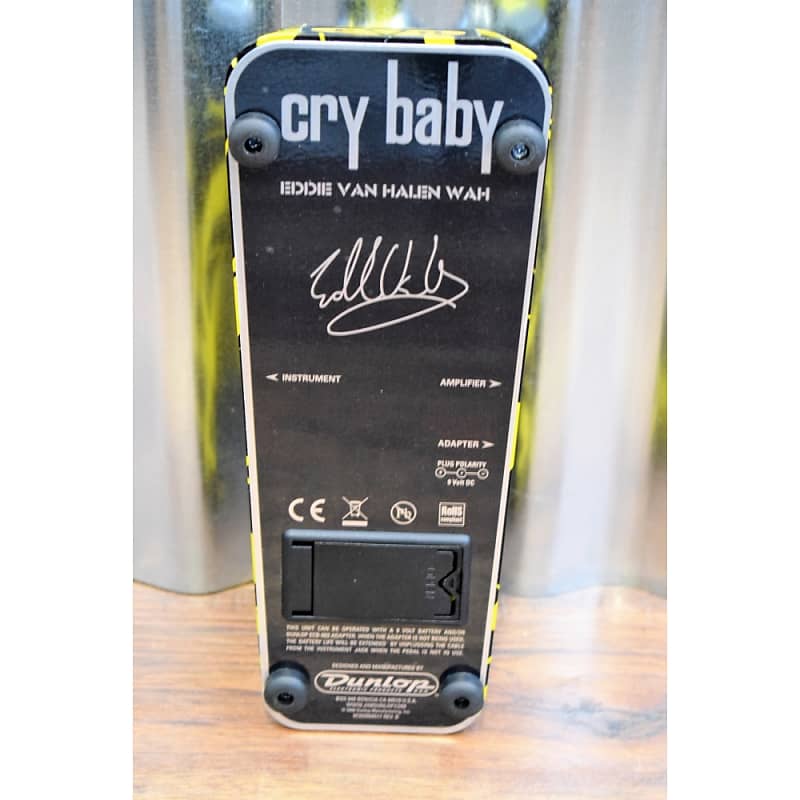 Dunlop EVH95 Eddie Van Halen Signature Cry Baby Wah | Reverb Dunlop EVH95 Eddie Van Halen Signature Cry Baby Wah | Reverb
