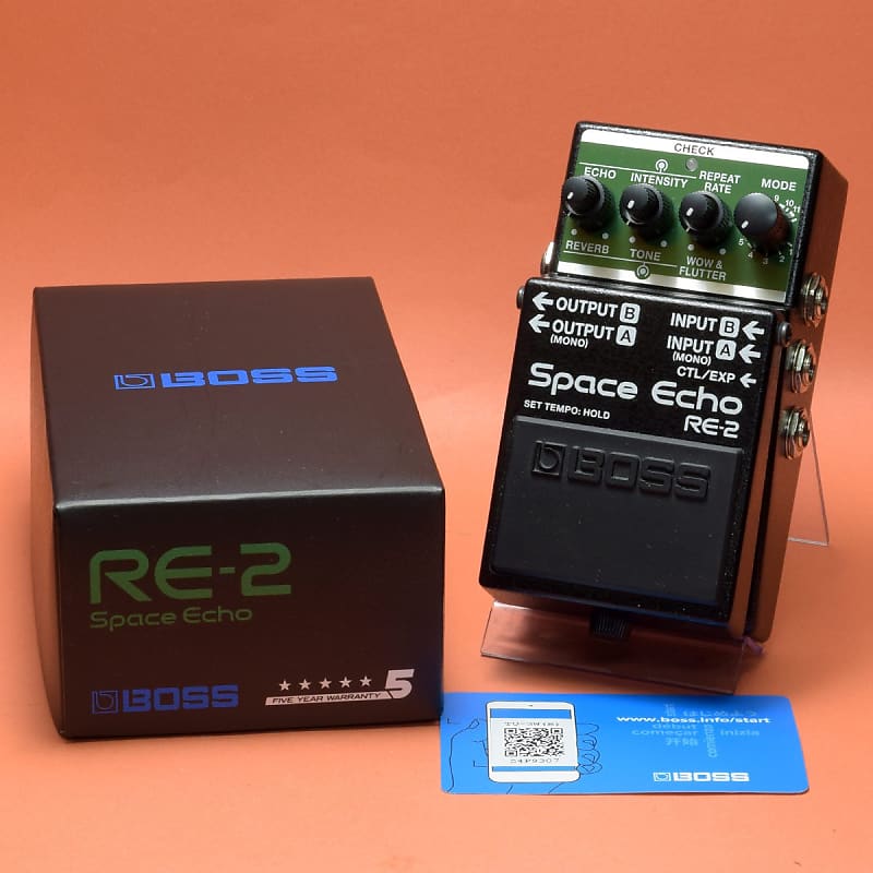 Boss RE-2 Compact Space Echo Pedal - Perfect Circuit