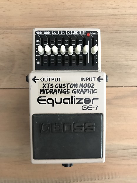 XTS Custom Mods Midrange Graphic EQ Boss GE-7 Graphic EQ XTS Custom Mods Midrange Graphic EQ Boss GE-7 Graphic EQ