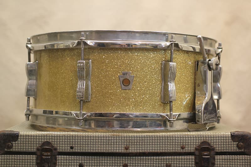WFL No. 900 Buddy Rich Super Classic 5.5x14" 8-Lug Snare Drum with P-87 Strainer 1948 - 1959 image 5