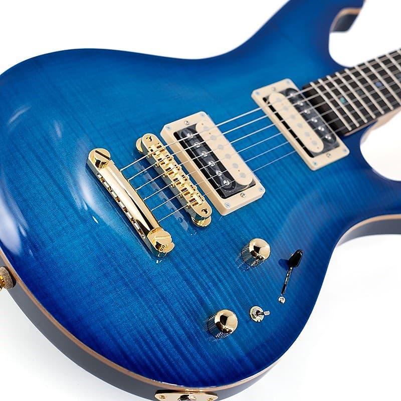 MD Guitars MD-Premier MD-G4 / SPT (See-through Blue) [Special Price]