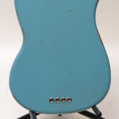 Fender Justin Meldal Johnsen JMJ Road Worn Mustang Bass Daphne Blue Rosewood Fingerboard image 4