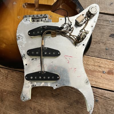 Fender Stratocaster Slab Board 1959 - Sunburst image 19