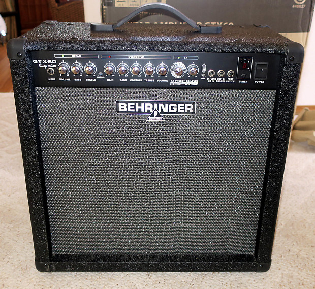 Behringer GTX60 Guitar Combo Amp Mint Condition
