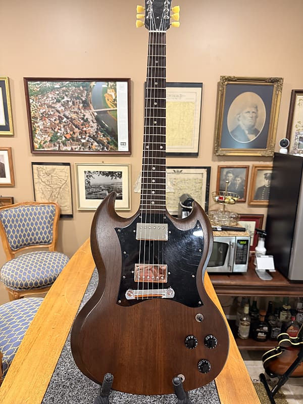 ギター Gibson USA SG Special Faded Worn Brown Gibson SG Special Faded Worn Brown 2002 – Chicago Music Exchange