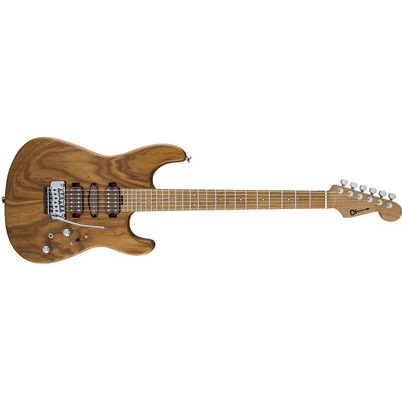 Charvel Guthrie Govan USA Signature HSH Guitar, Roasted Flame Maple Fingerboard, Caramelized Ash image 1