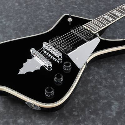 Ibanez Model PS120BK, Paul Stanley KISS Signature Electric Guitar, Black image 10