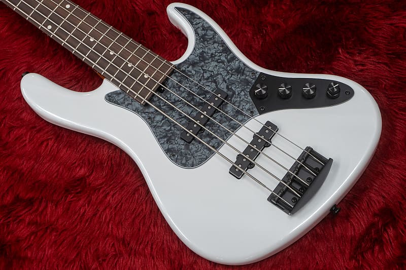 【new】Kikuchi Guitars / Custom Bass 5 / snowflake whilte pearl #14 3.6kg【横浜店】
