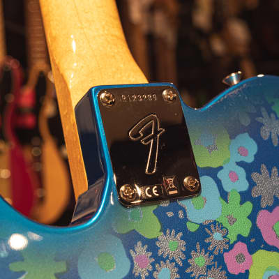 Fender Vintage Custom '68 Telecaster® NOS, Maple Fingerboard, Blue Flower image 6